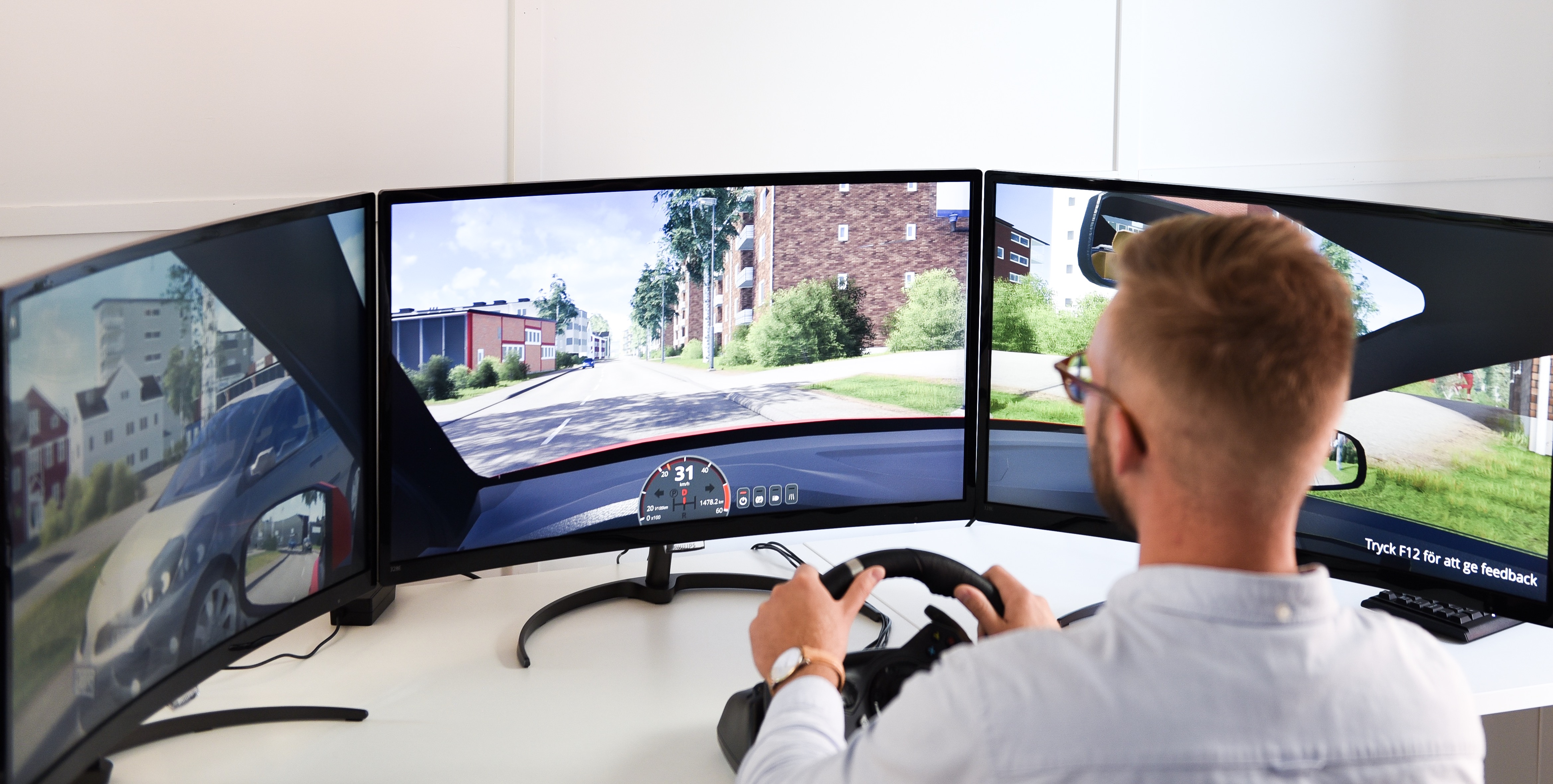 Simulator i körkortsutbildningen